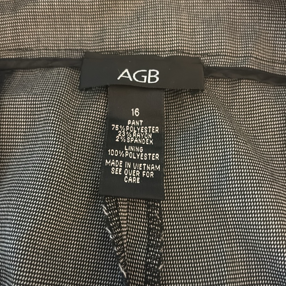 AGB capris pants size 16 - Picture 4 of 4